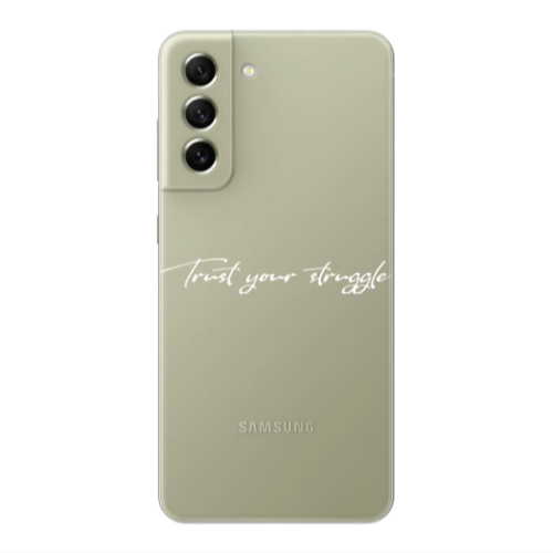 Samsung S22 Trust your struggle Transparent Silicone TPU Θήκη