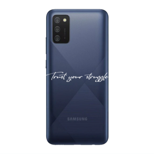 Samsung A03S Trust your struggle Transparent Silicone TPU Θήκη