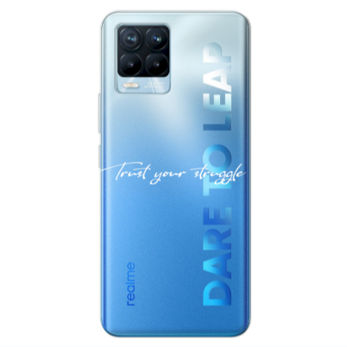 Realme 8 Pro Trust your struggle Transparent Silicone TPU Θήκη