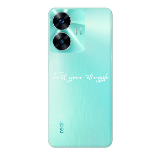 Realme C55 Trust your struggle Transparent Silicone TPU Θήκη