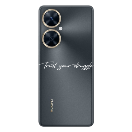 Huawei Nova 11i Trust your struggle Transparent Silicone TPU Θήκη