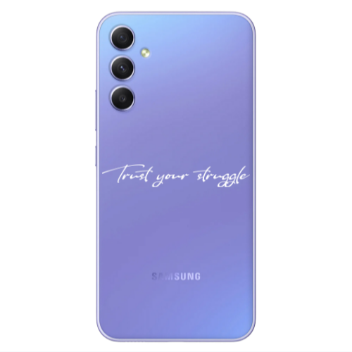 Samsung A25 Trust your struggle Transparent Silicone TPU Θήκη