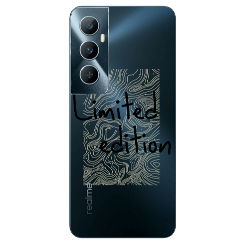 Realme C65 Limited Edition Transparent Silicone TPU Θήκη