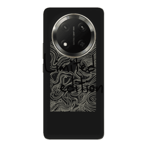 Honor Magic 7 Lite Limited Edition Black Colored Silicone TPU Θήκη