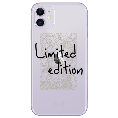 Apple iPhone 11  Limited Edition Transparent Silicone TPU Θήκη