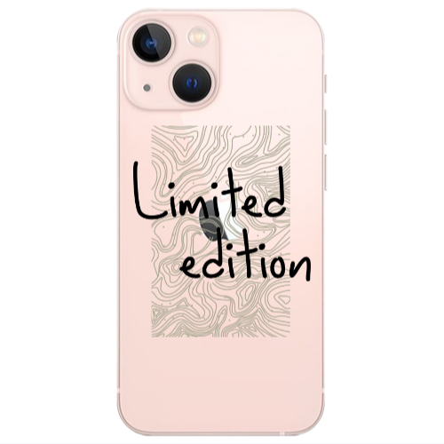 Apple iPhone 13 Limited Edition Transparent Silicone TPU Θήκη