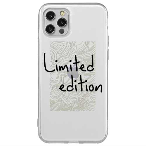 Apple iPhone 12 Pro Limited Edition Transparent Silicone TPU Θήκη
