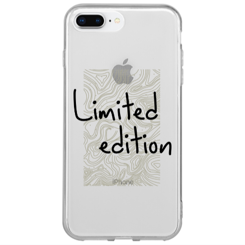 Apple iPhone 7 Plus Limited Edition Transparent Silicone TPU Θήκη