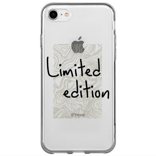 Apple iPhone SE 2020 Limited Edition Transparent Silicone TPU Θήκη