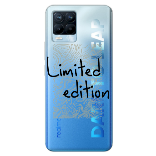 Realme 8 Pro Limited Edition Transparent Silicone TPU Θήκη