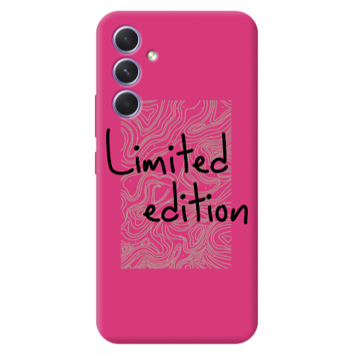 Samsung A54 Limited Edition Fuchsia Colored Silicone TPU Θήκη