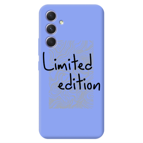 Samsung A54 Limited Edition Light Purple Colored Silicone TPU Θήκη