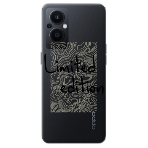 Oppo Reno 7 Lite Limited Edition Transparent Silicone TPU Θήκη
