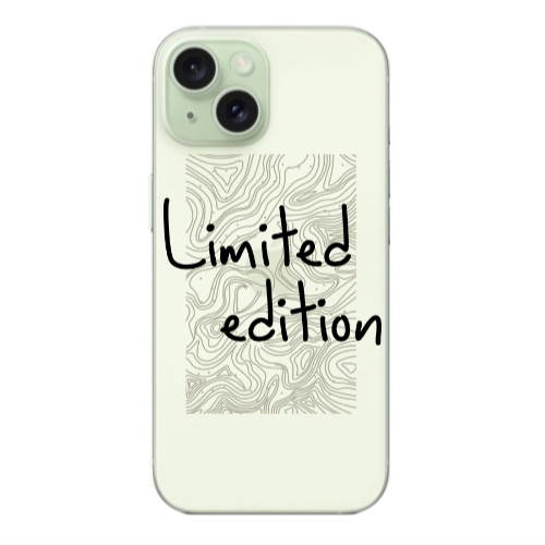 Apple iPhone 15 Plus Limited Edition Transparent Silicone TPU Θήκη