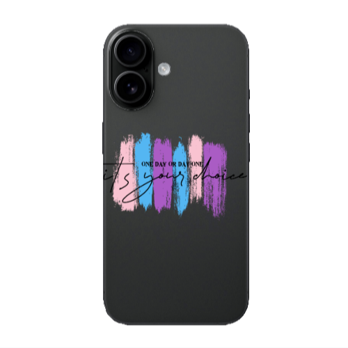 Apple Iphone 16 plus One Day Or Day One Transparent Silicone TPU Θήκη