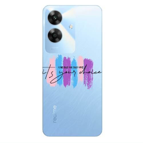Realme Note 60 One Day Or Day One Transparent Silicone TPU Θήκη