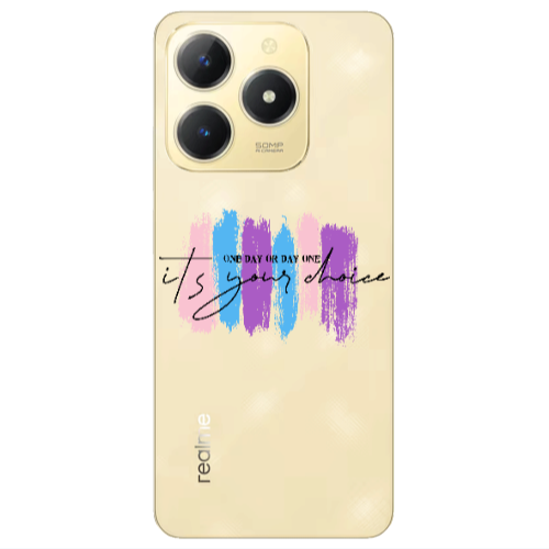 Realme C61 One Day Or Day One Transparent Silicone TPU Θήκη