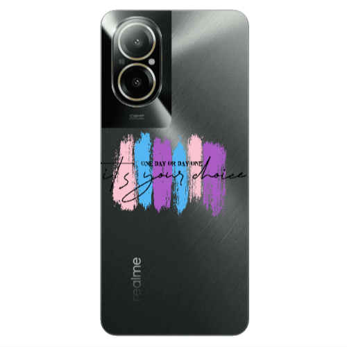 Realme C67 One Day Or Day One Transparent Silicone TPU Θήκη