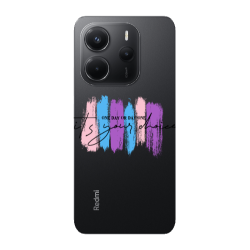 Xiaomi Redmi Note 14 One Day Or Day One Transparent Silicone TPU Θήκη