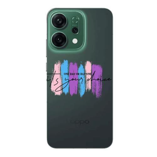 Oppo RENO 14 One Day Or Day One Transparent Silicone TPU Θήκη