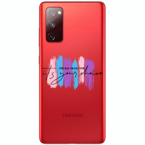Samsung S20 FE One Day Or Day One Transparent Silicone TPU Θήκη