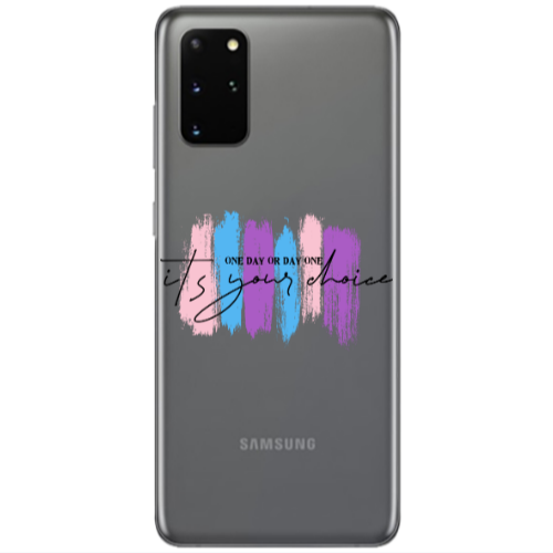 Samsung S20 Plus One Day Or Day One Transparent Silicone TPU Θήκη