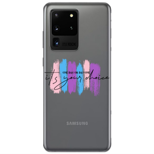 Samsung S20 Ultra One Day Or Day One Transparent Silicone TPU Θήκη