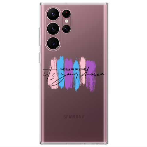 Samsung S22 Ultra One Day Or Day One Transparent Silicone TPU Θήκη