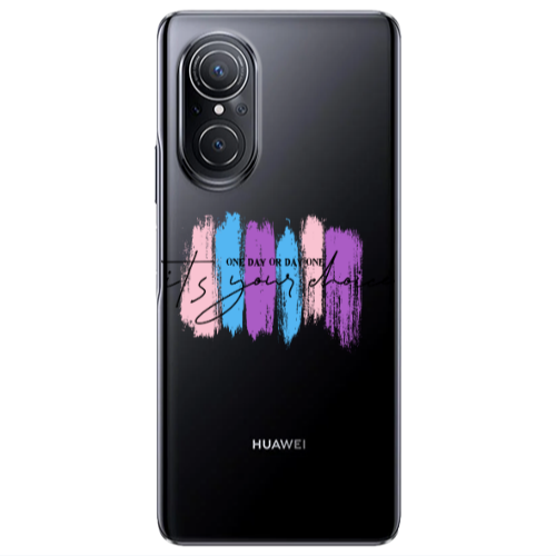 Huawei Nova 9 SE One Day Or Day One Transparent Silicone TPU Θήκη