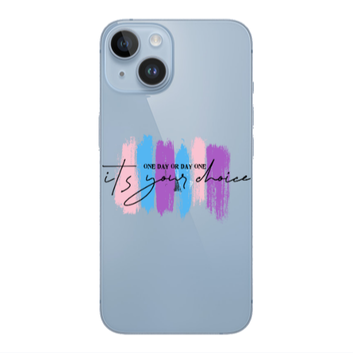 Apple iPhone 14 Plus One Day Or Day One Transparent Silicone TPU Θήκη