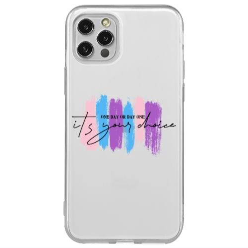 Apple iPhone 12 Pro One Day Or Day One Transparent Silicone TPU Θήκη