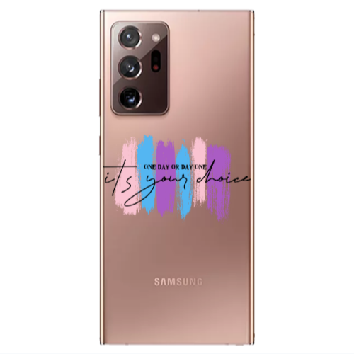 Samsung Note 20 Ultra One Day Or Day One Transparent Silicone TPU Θήκη