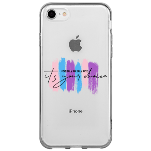 Apple iPhone SE 2020 One Day Or Day One Transparent Silicone TPU Θήκη