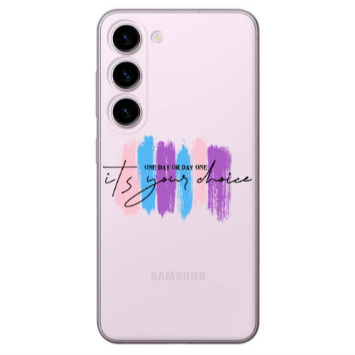 Samsung S23 Plus One Day Or Day One Transparent Silicone TPU Θήκη
