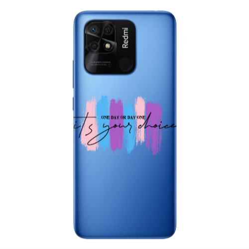Xiaomi Poco C40 One Day Or Day One Transparent Silicone TPU Θήκη