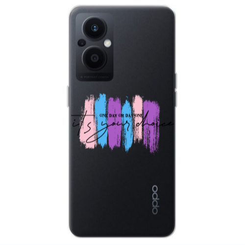 Oppo Reno 7 Lite One Day Or Day One Transparent Silicone TPU Θήκη