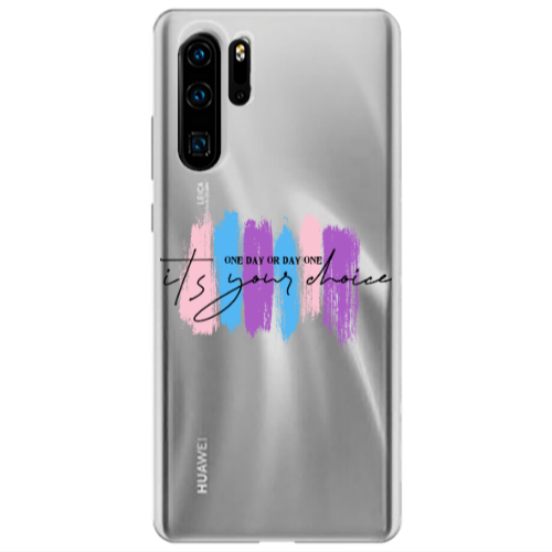 Huawei P30 Pro One Day Or Day One Transparent Silicone TPU Θήκη