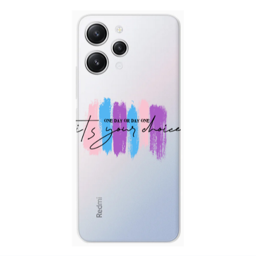 Xiaomi Redmi 12 One Day Or Day One Transparent Silicone TPU Θήκη