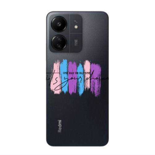 Xiaomi Redmi 13C One Day Or Day One Transparent Silicone TPU Θήκη