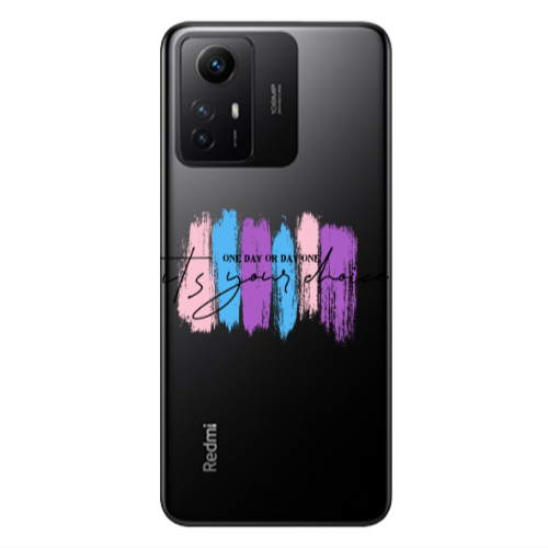 Xiaomi Redmi Note 12s One Day Or Day One Transparent Silicone TPU Θήκη