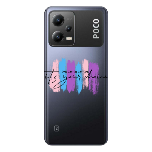 Xiaomi Poco X5 One Day Or Day One Transparent Silicone TPU Θήκη