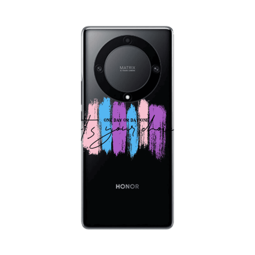 Honor Magic5 Lite 5G One Day Or Day One Transparent Silicone TPU Θήκη