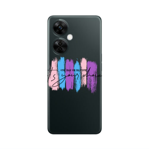 Oneplus Nord CE 3 Lite 5G One Day Or Day One Transparent Silicone TPU Θήκη