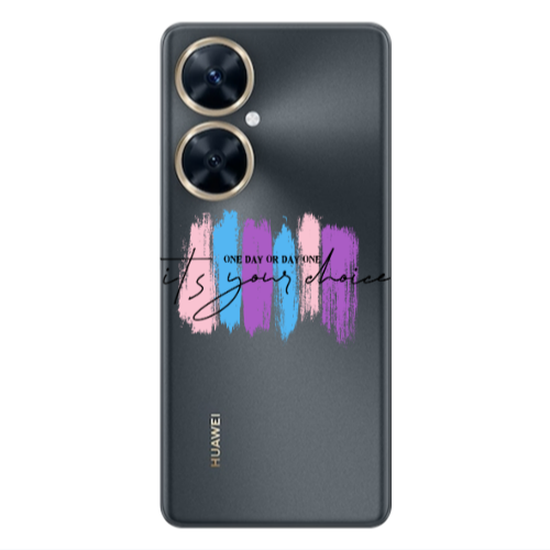Huawei Nova 11i One Day Or Day One Transparent Silicone TPU Θήκη