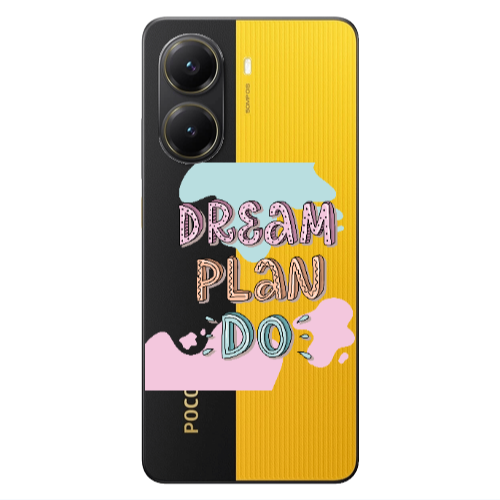 Xiaomi Poco X7 Pro Dream Plan Do Transparent Silicone TPU Θήκη