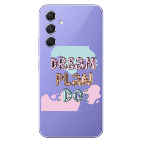 Samsung A56 Dream Plan Do Transparent Silicone TPU Θήκη