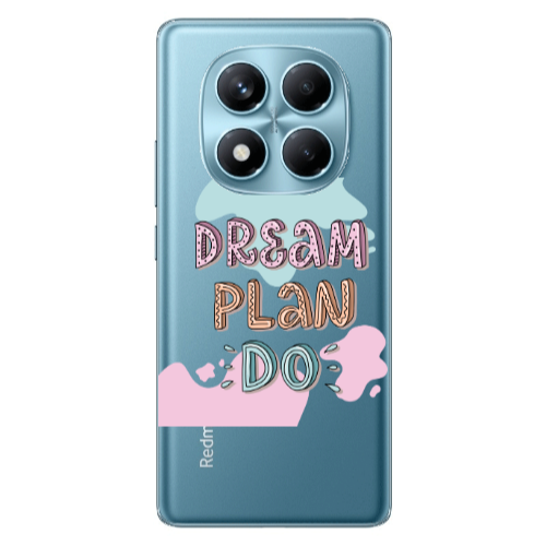 Xiaomi Redmi Note 14 Pro Dream Plan Do Transparent Silicone TPU Θήκη