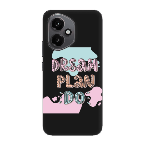 Honor Magic 400 Dream Plan Do Black Colored Silicone TPU Θήκη