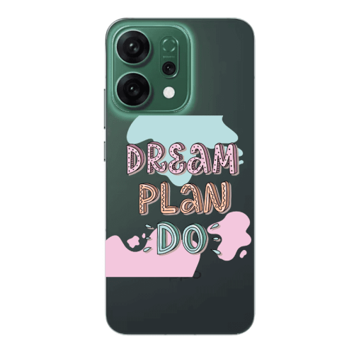 Oppo RENO 14 Dream Plan Do Transparent Silicone TPU Θήκη