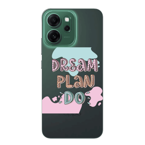 Oppo 14 F Dream Plan Do Transparent Silicone TPU Θήκη